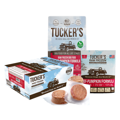 Tucker's Beef-Pumpkin Raw Frozen Diet, 20 lb Box
