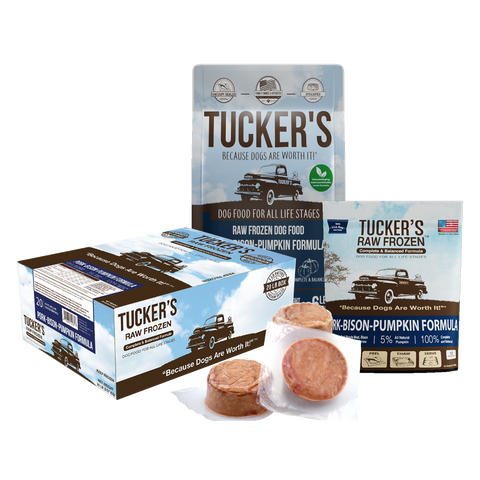 Tucker's Pork-Bison-Pumpkin Raw Frozen Diet, 3 lb Bag