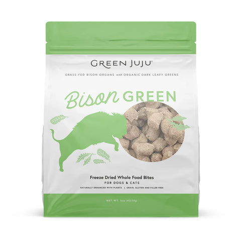 Green Juju Freeze Dried Bison Bites