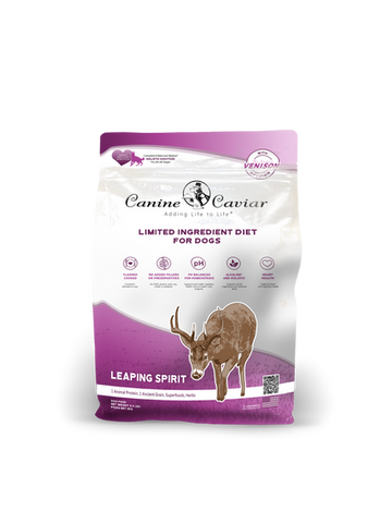 Canine Caviar Leaping Spirit Limited Ingredient Alkaline® Entrée All Life Stages, 22lb