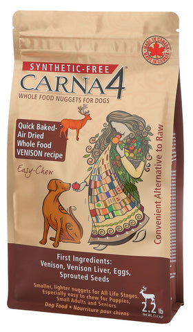 Carna4 Easy Chew Dog Food - Venison Formula