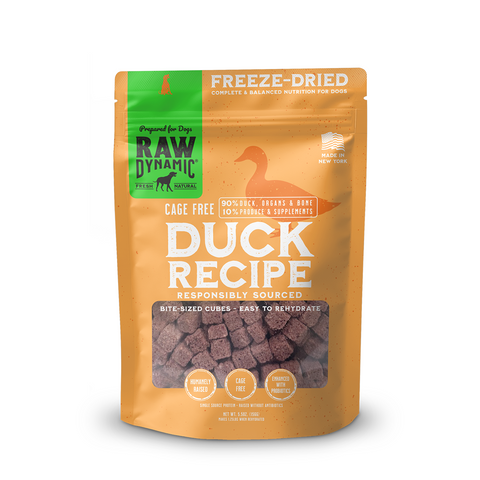 Freeze-Dried Duck Formula for Dogs