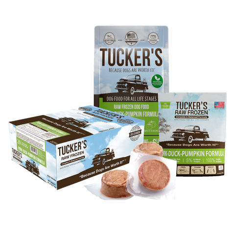Tucker's Pork-Duck-Pumpkin Raw Frozen Diet, 20 lb Box