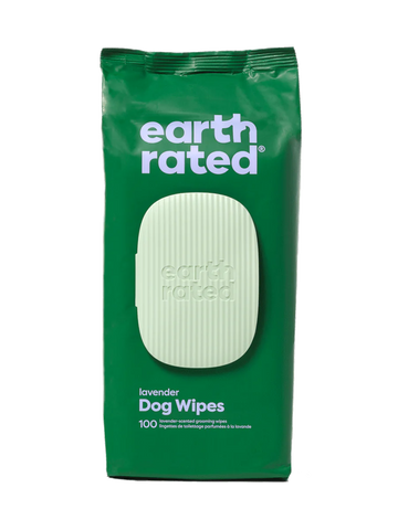 Earth Rated® Grooming Wipes Lavender