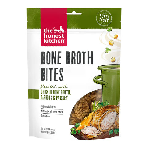 The Honest Kitchen Bone Broth Bites Chicken & Carrots 8 oz