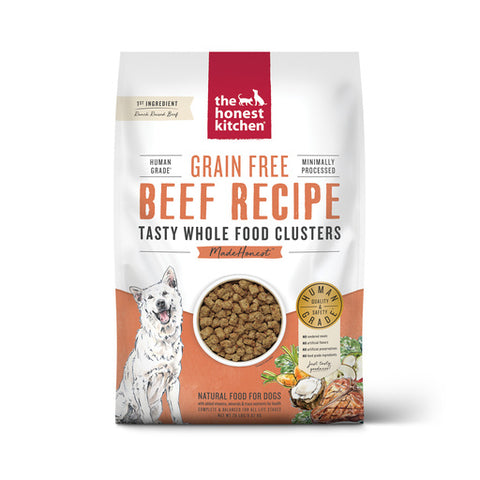 The Honest Kitchen Whole Food Clusters Grain Free Beef