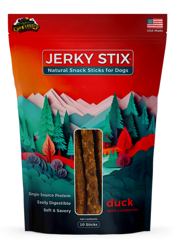 Jerky Stix Duck with Cranberries