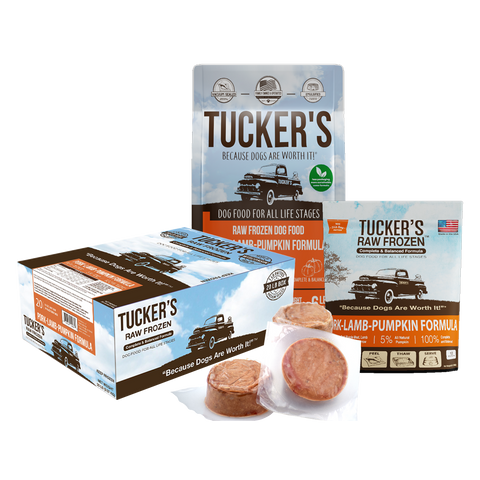Tucker's Pork-Lamb-Pumpkin Raw Frozen Diet, 20 lb Box