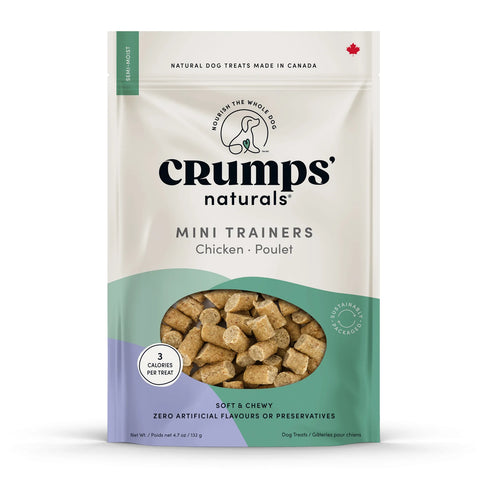 Crumps Naturals Mini Trainers Chicken Dog Treats