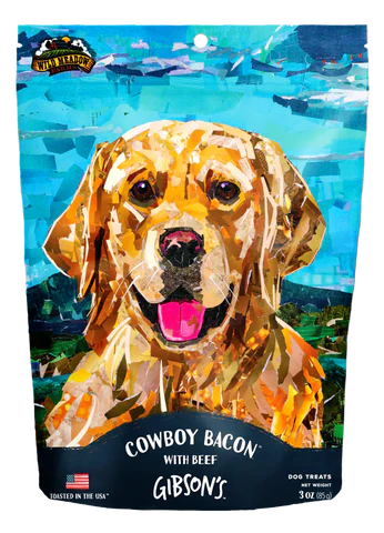 Wild Meadow Gibsons Cowboy Bacon Dog Treats