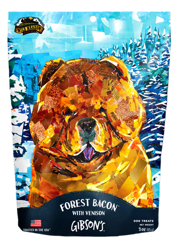Gibsons Forest Bacon with Venison Jerky Dog Treats