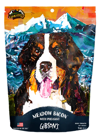 Wild Meadow Gibsons Hunters Meadow Bacon Dog Treats