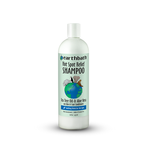 earthbath Hot Spot Relief Shampoo, Tea Tree Oil & Aloe