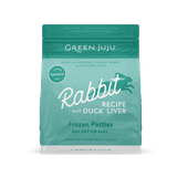 Rabbit Recipe with Duck Liver Frozen Patties & Sliders