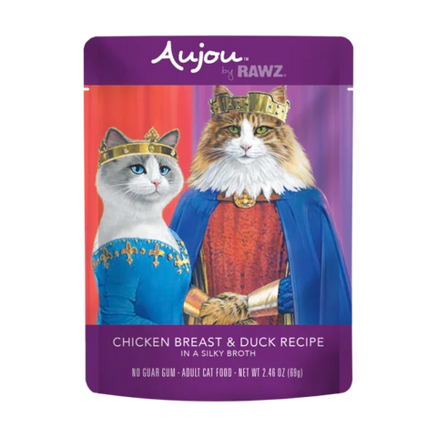 Aujou Chicken Breast & Duck Recipe Cat Food