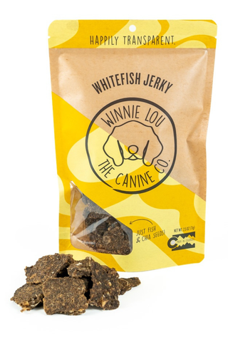 Winnie Lou Whitefish Jerky Dog Treats