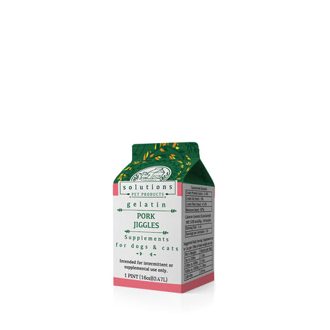 Solutions Pork Jiggles Fermented Gelatin Broth