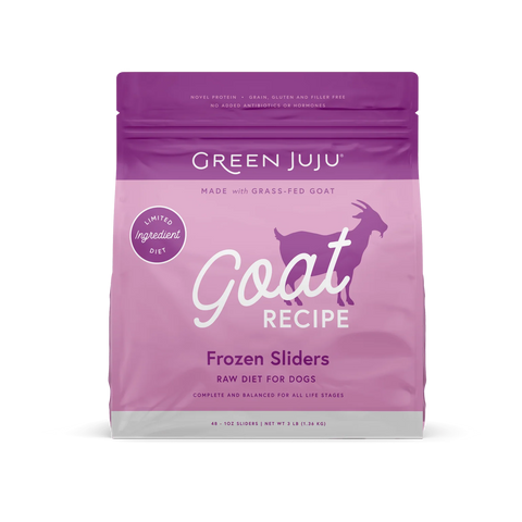 Green Juju Raw Frozen Canine Goat Formula