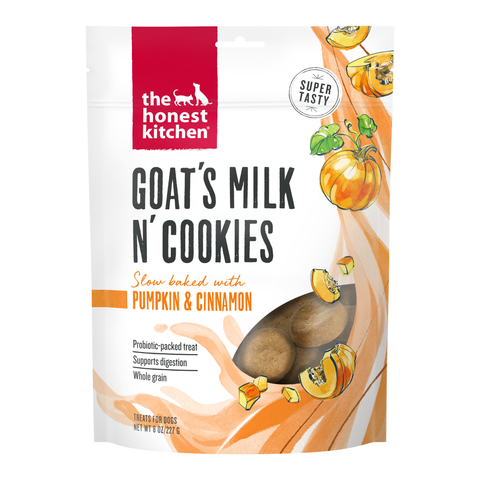 The Honest Kitchen Goat's Milk N' Cookies Pumpkin & Cinnamon 8 oz