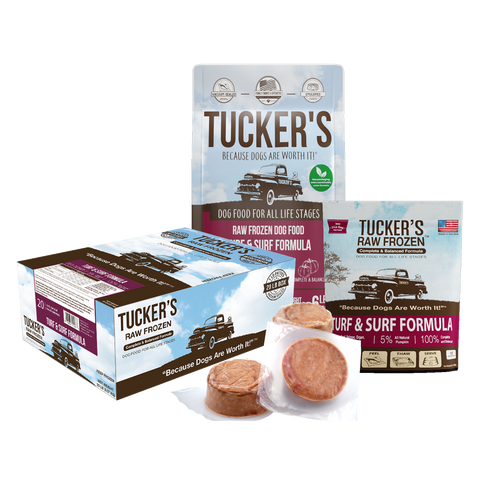Tucker's Turf & Surf Raw Frozen Diet