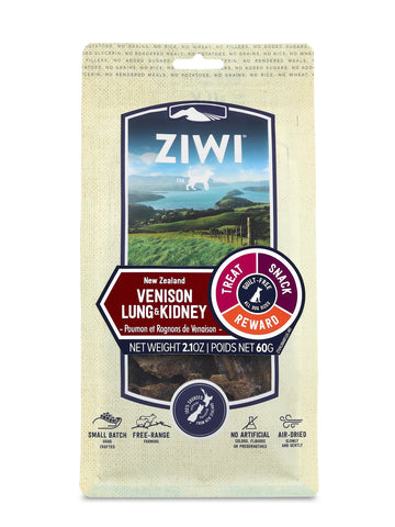 Ziwi Peak Lamb Venison Lung & Kidney Dog Treats