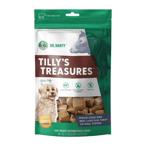 Dr. Marty Tilly's Treasure Beef Liver 8oz
