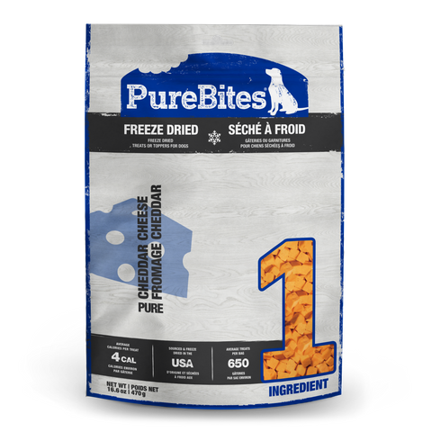 Freeze Dried Dog Treats, Cheese, 470g | 16.6oz, Super Value size