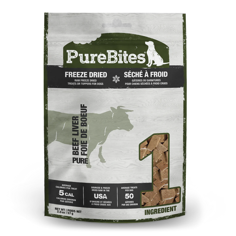 Pure Bites Freeze Dried Dogs Treats or Toppers