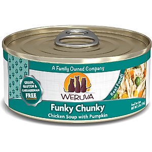 Weruva Funky Chunky Chicken Soup with Pumpkin Cat Food