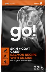 GO! Solutions Skin + Coat Care Salmon Recipe Dry Dog Food