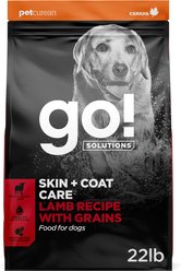 GO! Solutions Skin + Coat Care Lamb Recipe Dry Dog Food
