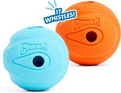 Chuckit! The Whistler Ball Dog Toy, Color Varies