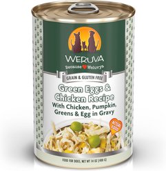 Weruva Green Eggs & Chicken with Chicken, Egg & Greens in Gravy