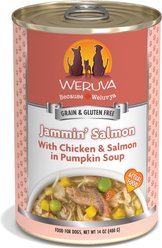 Weruva Jammin' Salmon with Chicken & Salmon in Pumpkin Soup
