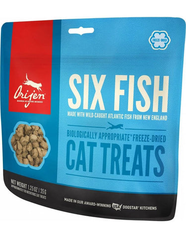 Orijen Six Fish Freeze Dried Cat Treat 1.25oz