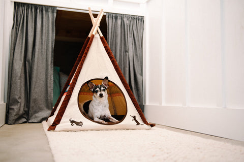 PLAY Classic Cozy Cove Pet Teepee Tent