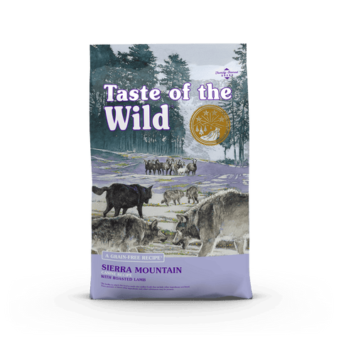 Taste of the Wild Sierra Mountain Canine Recipe with Roasted Lamb