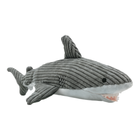 Tall Tails Plush Shark Crunch and Squeaker Toy