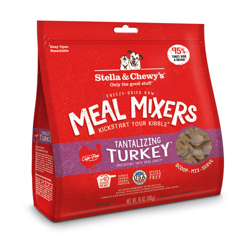 Stella & Chewy's Tantalizing Turkey Freeze-Dried Dog Meal Mixer