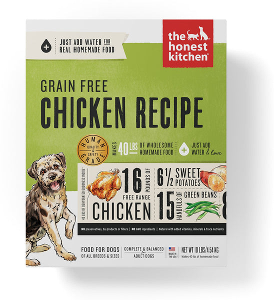 The Honest Kitchen Grain Free Chicken Dog Food – Animal Crackers Miami