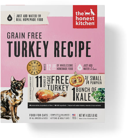 The Honest Kitchen Grain Free Turkey Cat Food