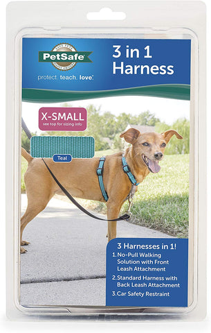 PetSafe 3in1 Harness, from The Makers of The Easy Walk Harness Extra Small Dogs