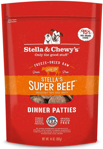 Stella & Chewy's Stella's Super Beef Freeze-Dried Dog Food