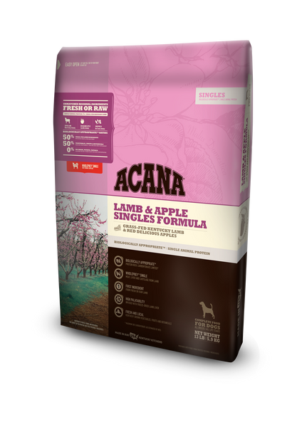 Acana Singles Lamb & Apple Dog Food – Animal Crackers Miami