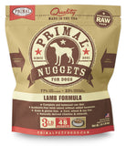 Primal Raw Frozen Canine Lamb Formula