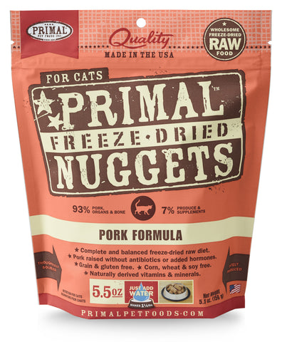 Primal Freeze-Dried Feline Pork Formula