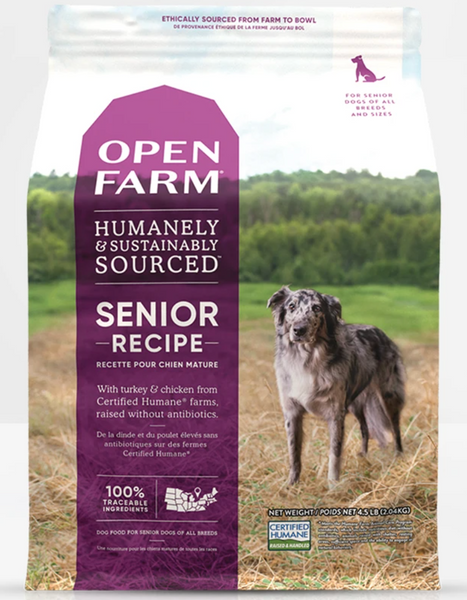 Open Farm Grain Free Senior Dry Dog Food – Animal Crackers Miami