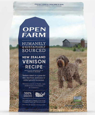 Open Farm Grain Free New Zealand Venison Dry Dog Food