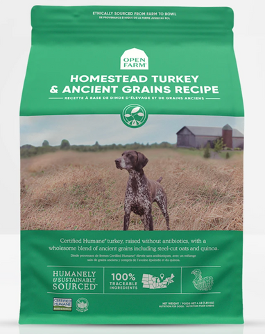 Open Farm Ancient Grains Homestead Turkey Dry Dog Food