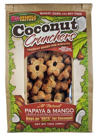 K9 Crunchers Coconut Papaya & Mango Dog Treats